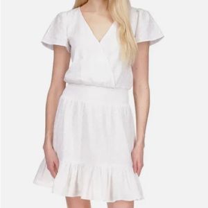 #91 NWT Michael Kors eyelet smocked dress